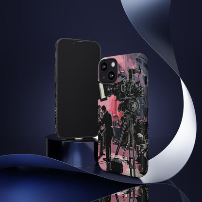 Vintage Cinema Dreams iPhone 13 - Tough