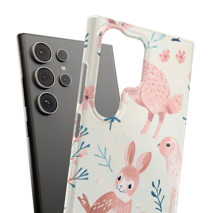 Pastel Whimsical Nature - Slim Samsung S24 Phone Case