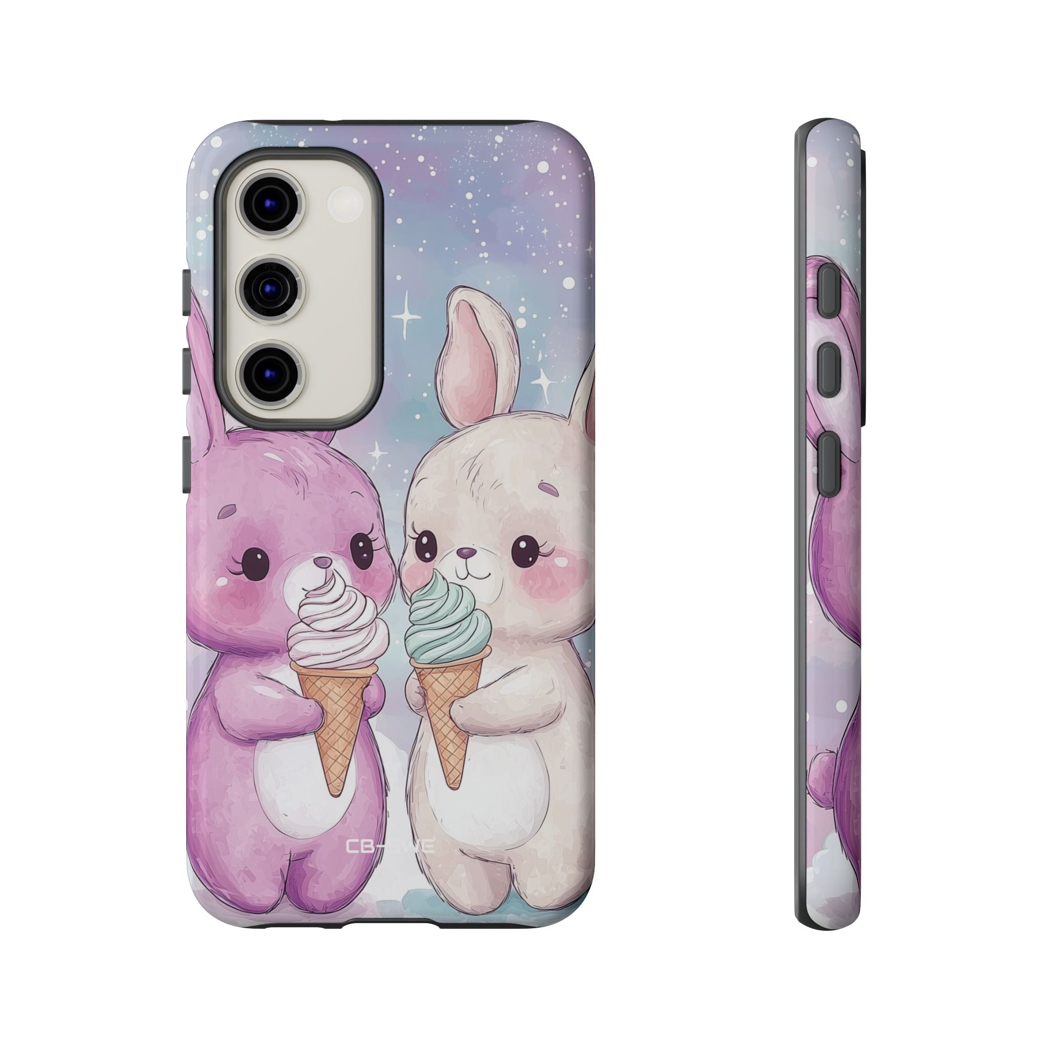 Rabbits Enjoy Ice Cream - Samsung Case