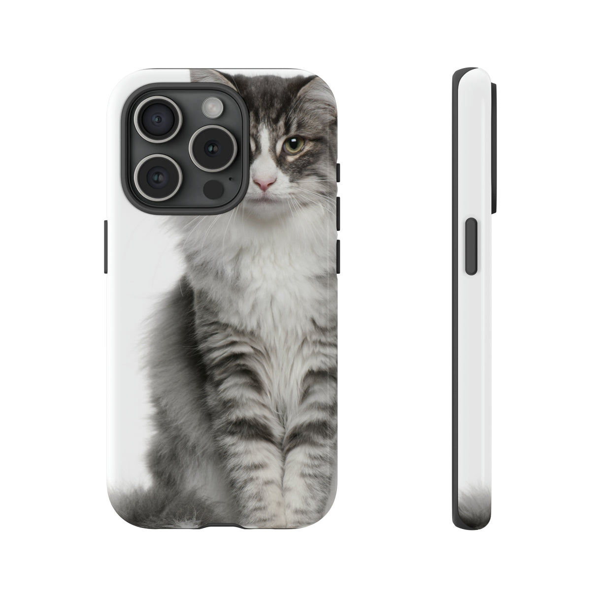 Forest Cat - Protective Phone Case