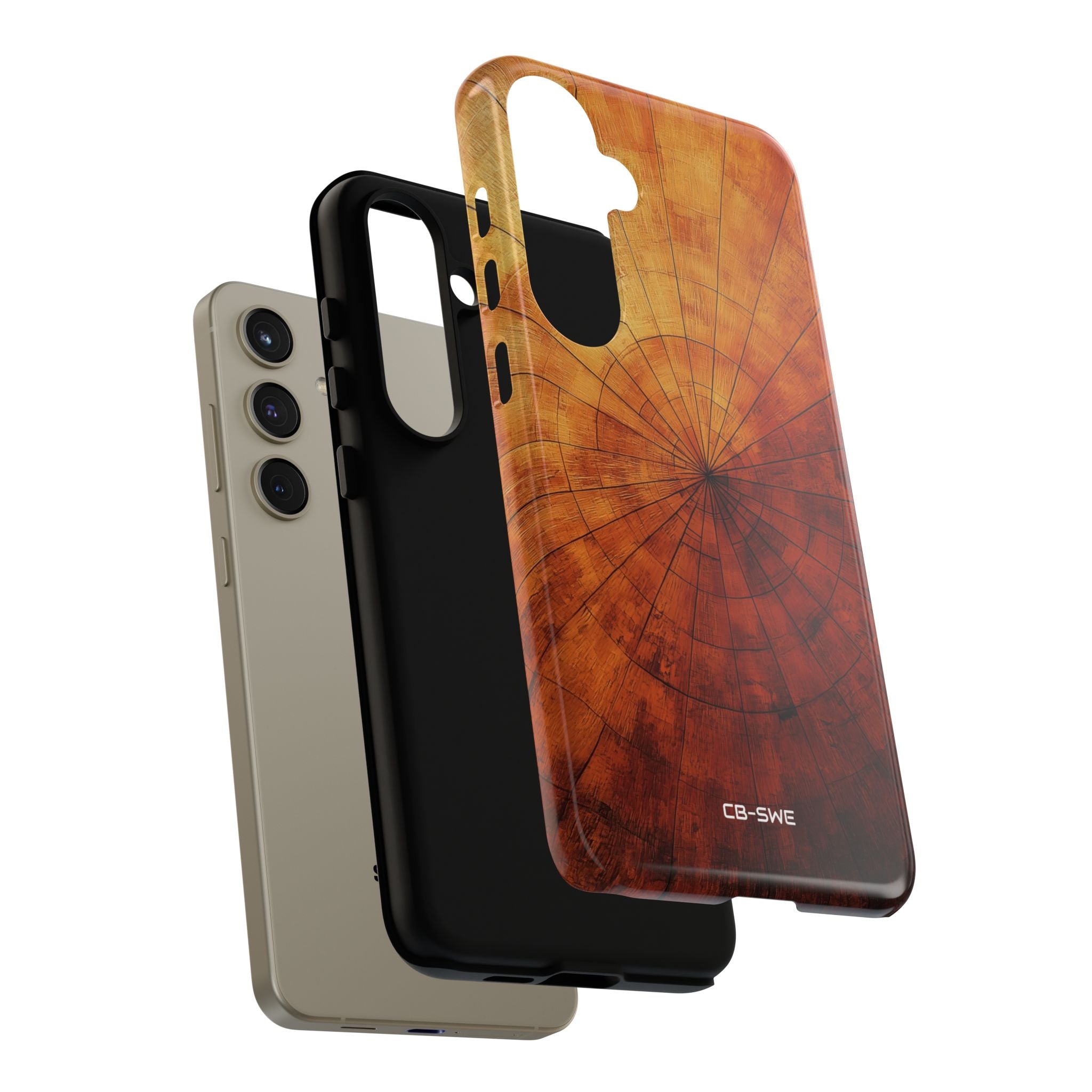 Warm Wood Swirls - Samsung Case