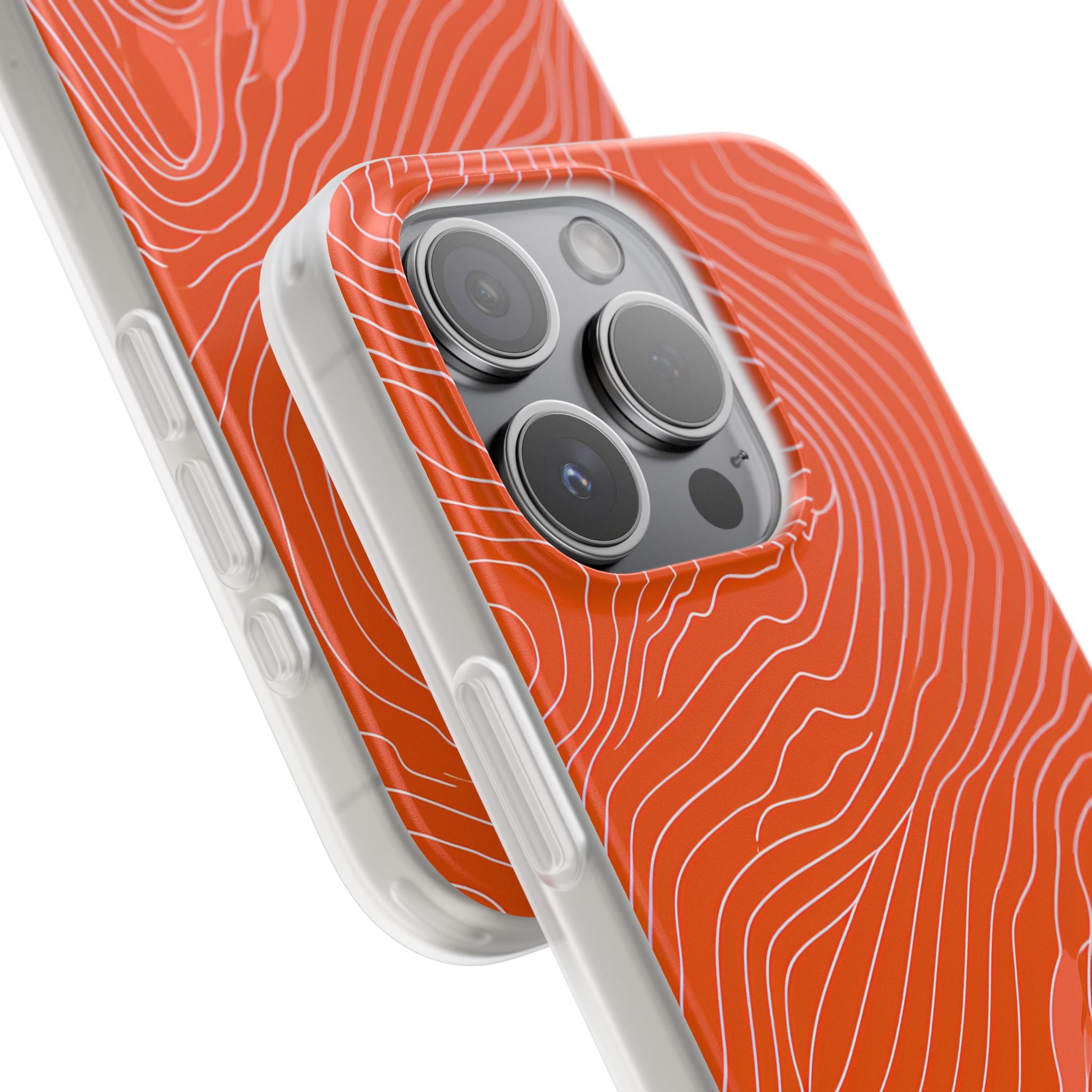 Pantone Tangerine  | Phone Case for iPhone (Flexible Case)