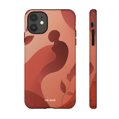 Gentle Leaves Flow - iPhone Case