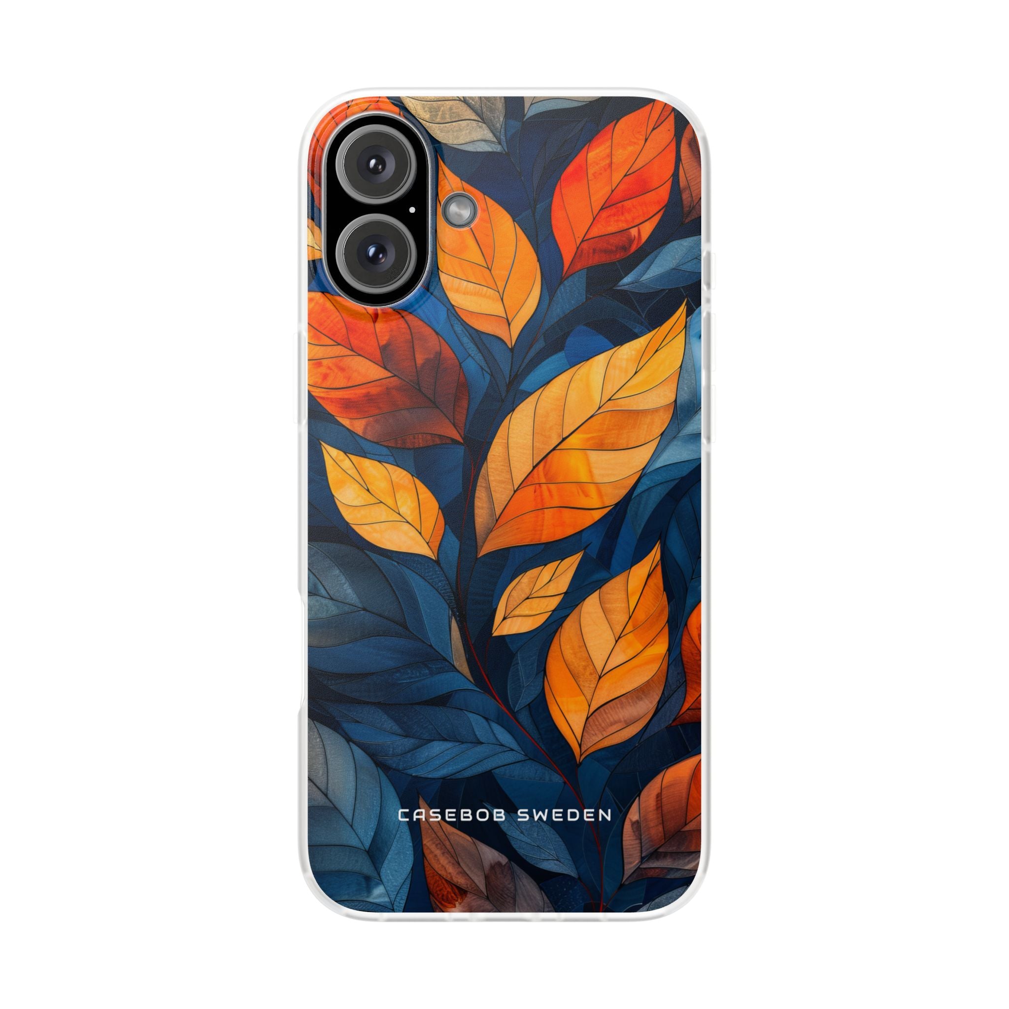 Stained Glass Blossoms iPhone 16 - Flexi Phone Case