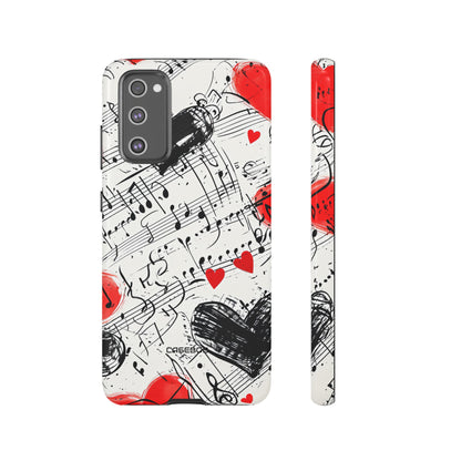 Melodic Love Notes - Protective Pixel Case - Protective Phone Case