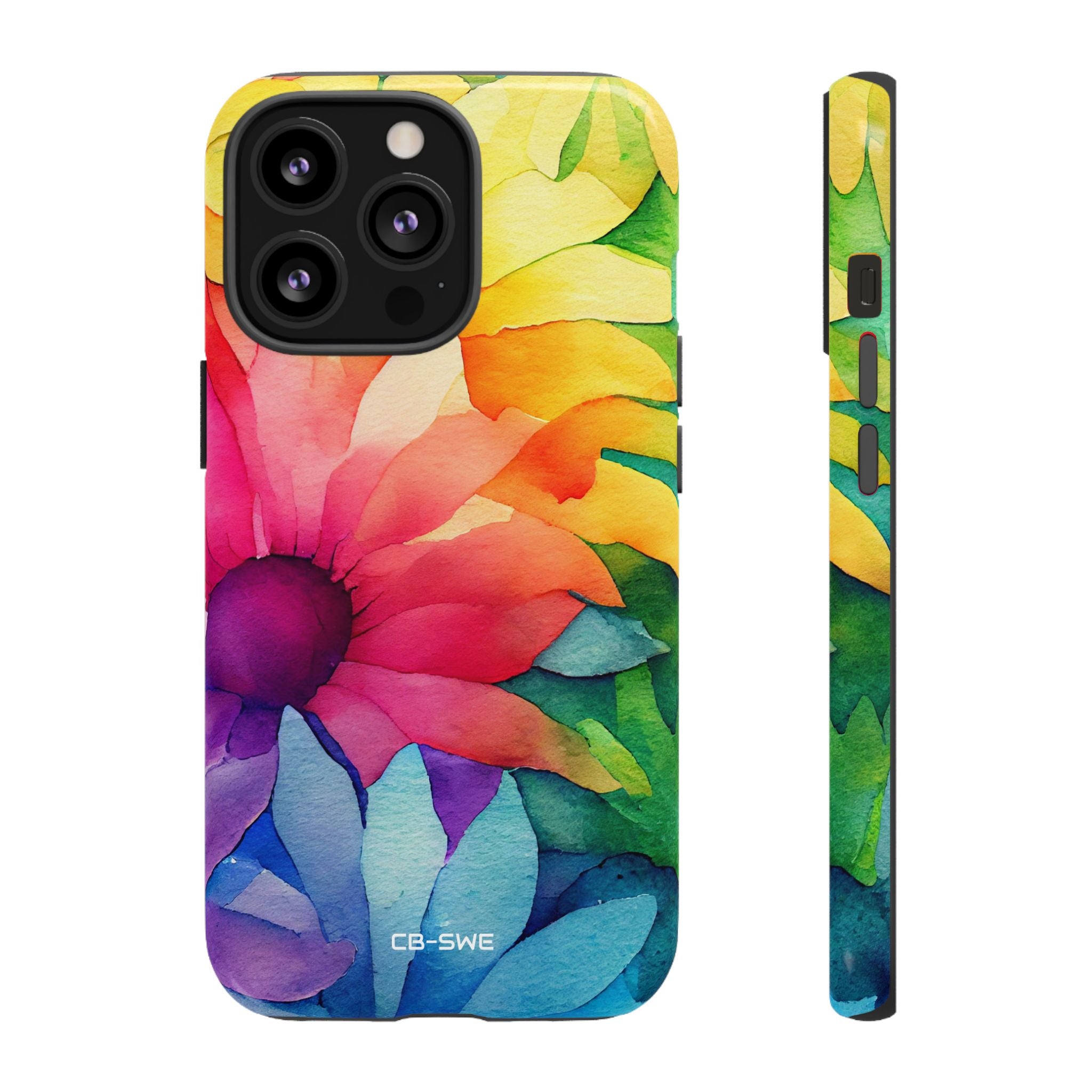 Vibrant Floral Symphony - iPhone Case