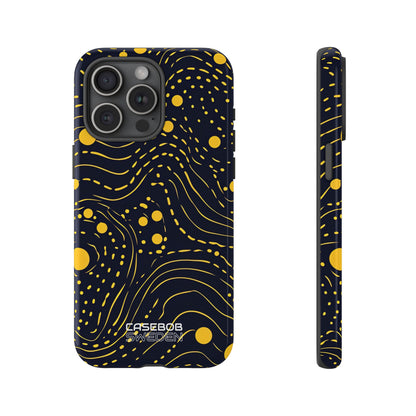 Cosmic Drift Flow iPhone 15 - Tough