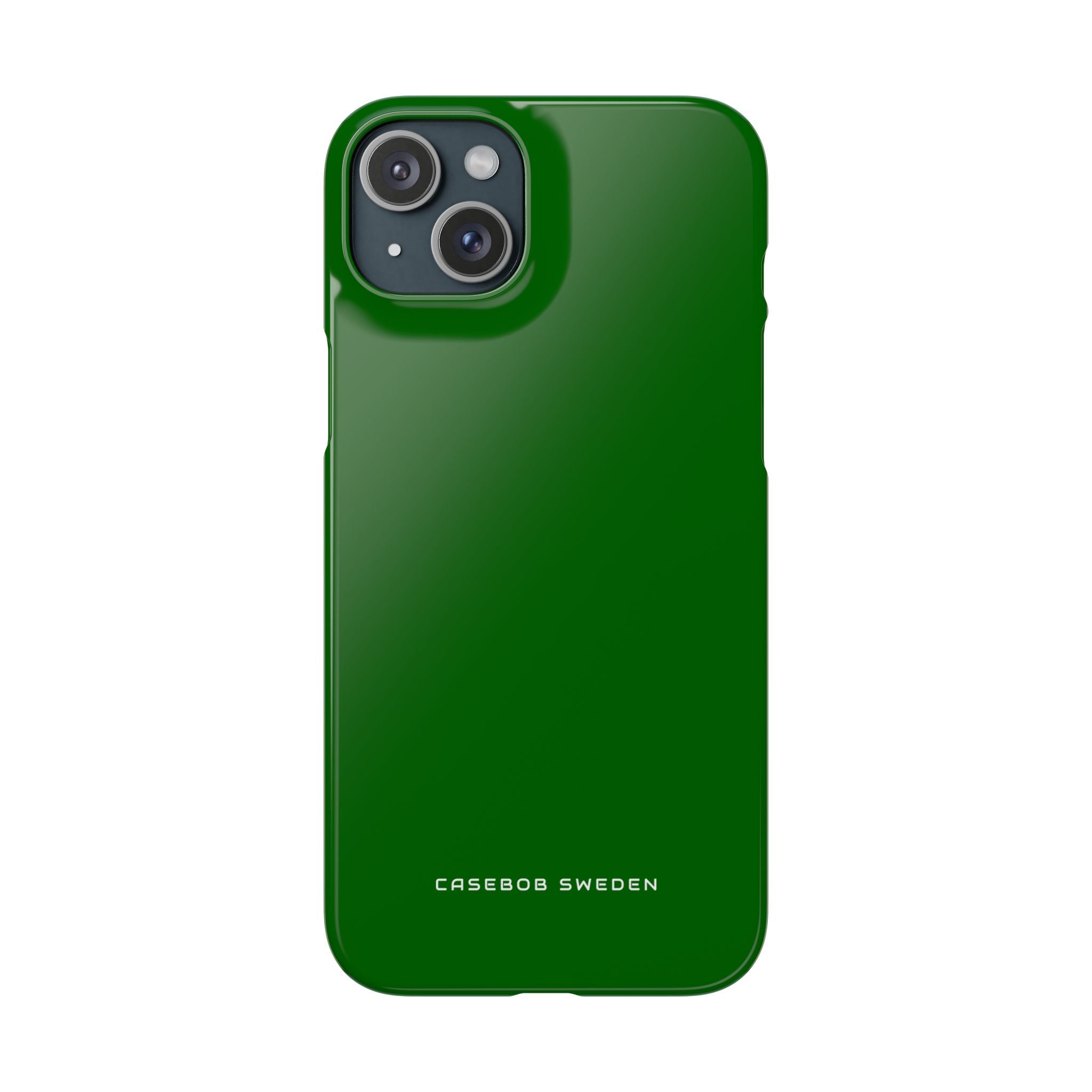 Dark Green iPhone 15 - Slim Phone Case