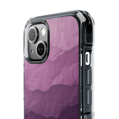 Purple Wave Layers iPhone 14 Case - Impact