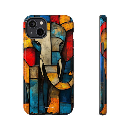 Elephant Shapes Dance - iPhone Case