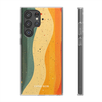 Wavy Forest Veil Samsung S22 Ultra Case - Soft