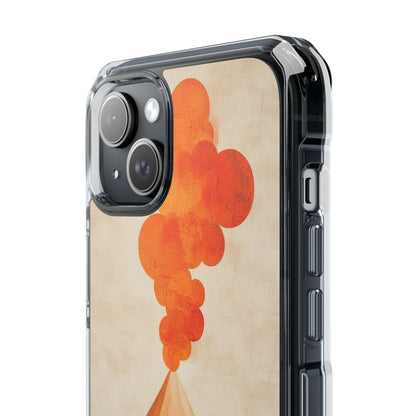 Erupting Heat Waves iPhone Case - Impact