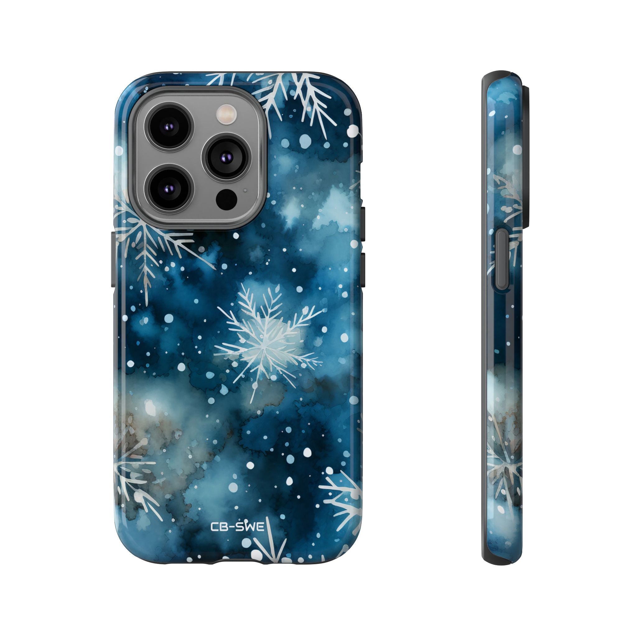 Snowflakes Dance Gracefully - iPhone Case