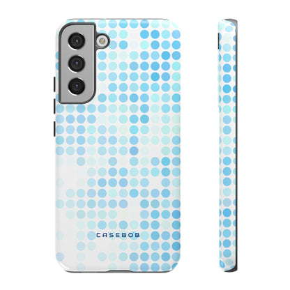 Blue Pixels - Protective Phone Case