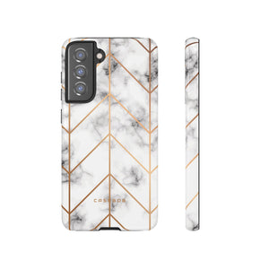 Golden Marble Phone Case - Protective - Protective Phone Case