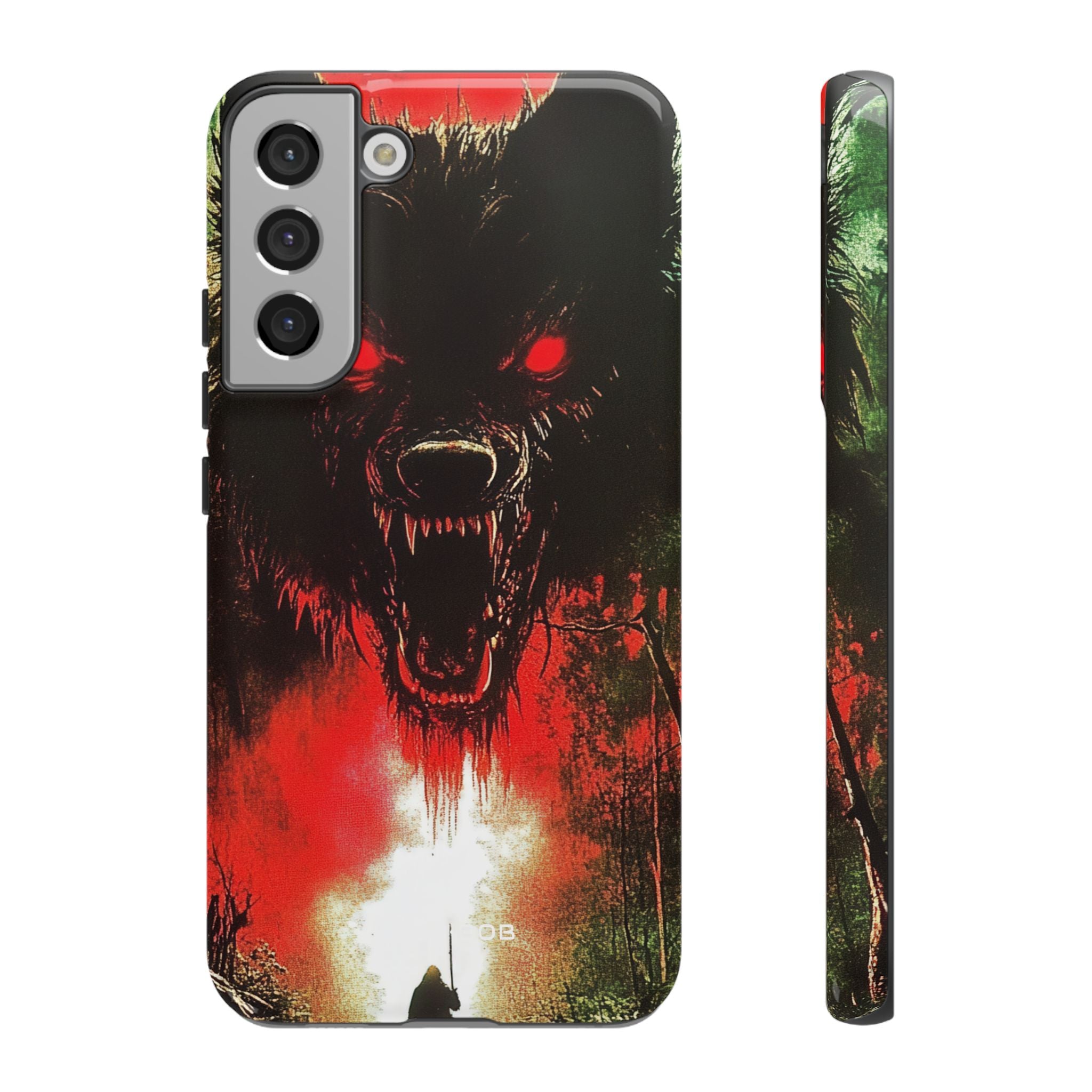 Crimson Wolf Samsung S22 Plus Case - Tough