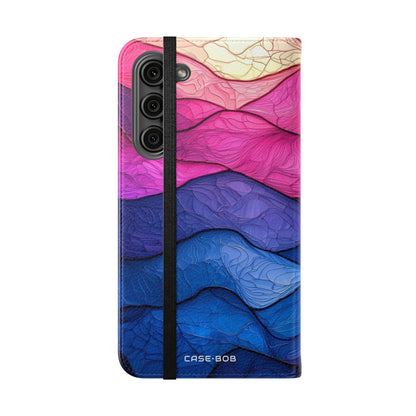 Wavy Veins - Samsung S23+ Case - Wallet