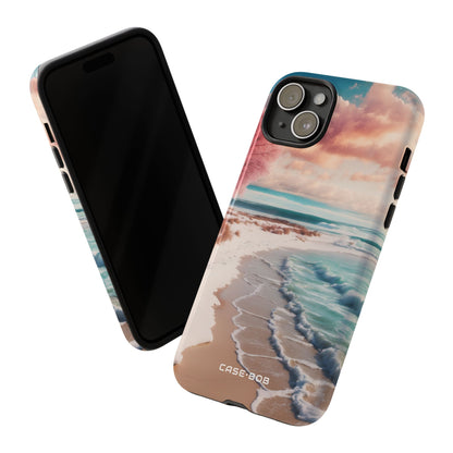 Pink Tree Breeze iPhone 15 Plus Case - Tough