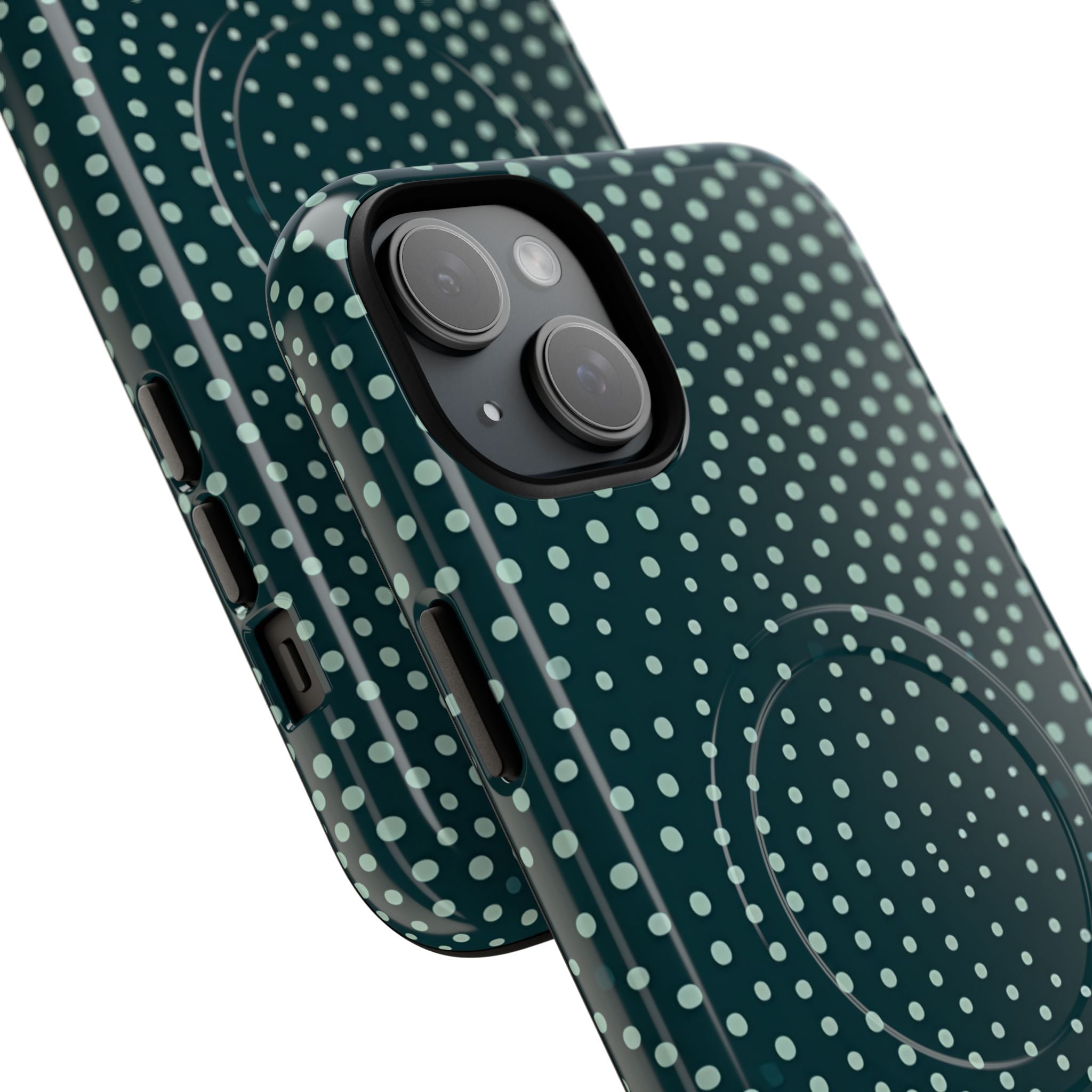 Teal Rippleflow iPhone 15 | Tough+ Phone Case