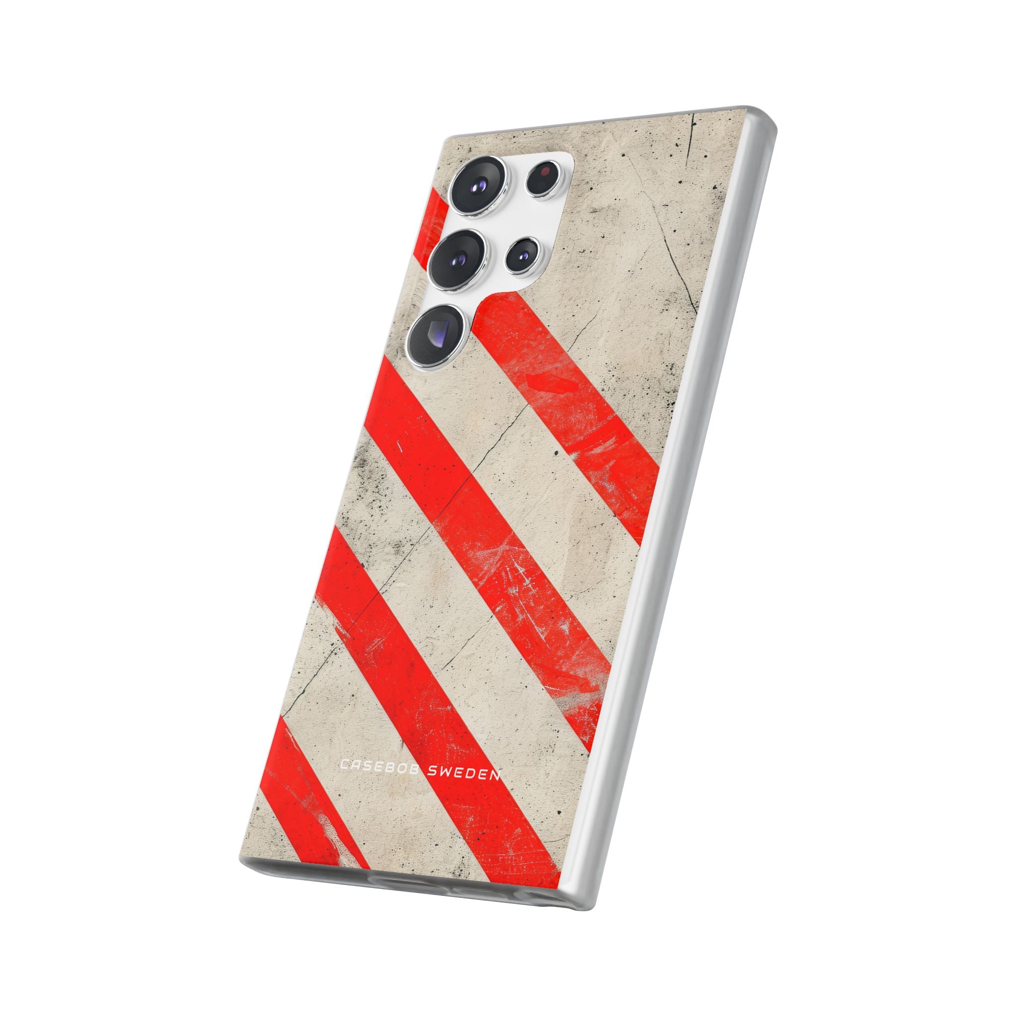 Striker Crimson Stripes Samsung S23 - Flexi Phone Case