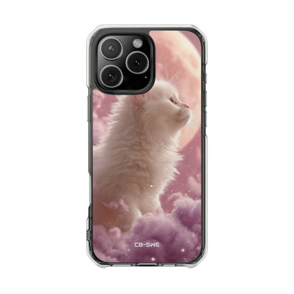 Lunar Cat Soars iPhone Case - Impact