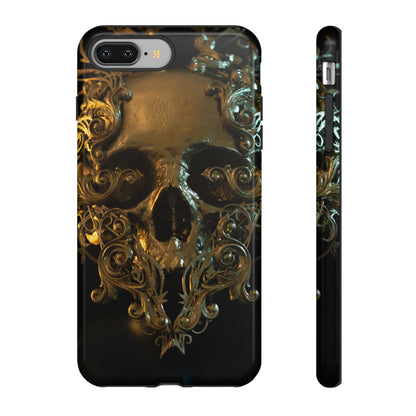 Golden Skull Trooper - Protective Phone Case