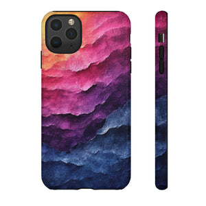 Pastel Wave Symphony - Protective Phone Case