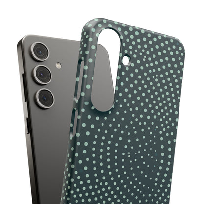 Teal Rippleflow Samsung S24 - Slim Phone Case