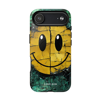 Cracked Smiley iPhone 17 Air Case - Tough+