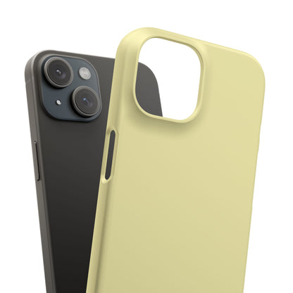 Pale Golden Rod iPhone 15 - Slim Phone Case