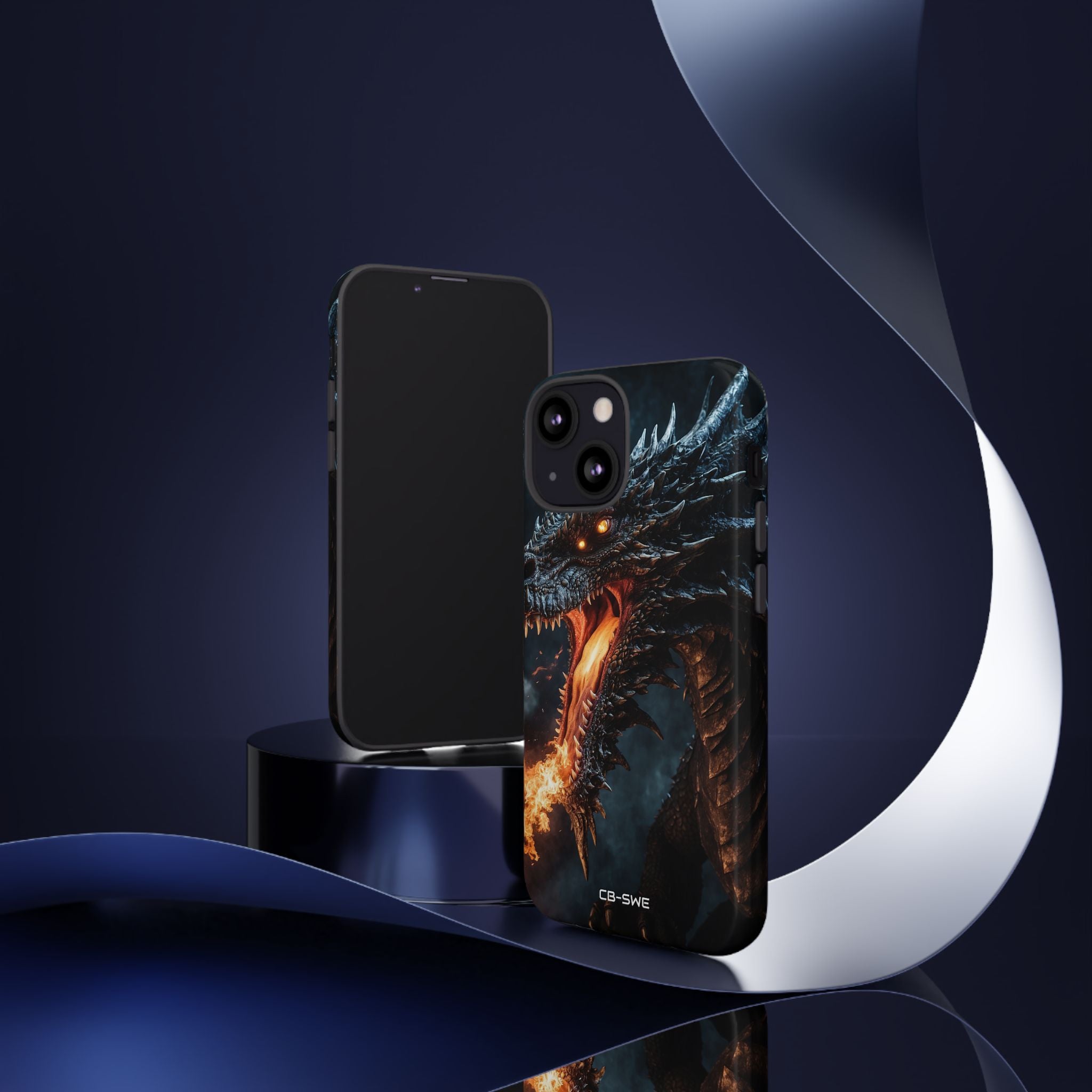 Fiery Breath Erupts - iPhone Case