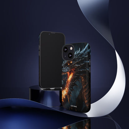 Fiery Breath Erupts - iPhone Case