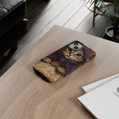 Mystical Wizard Cat - iPhone Case