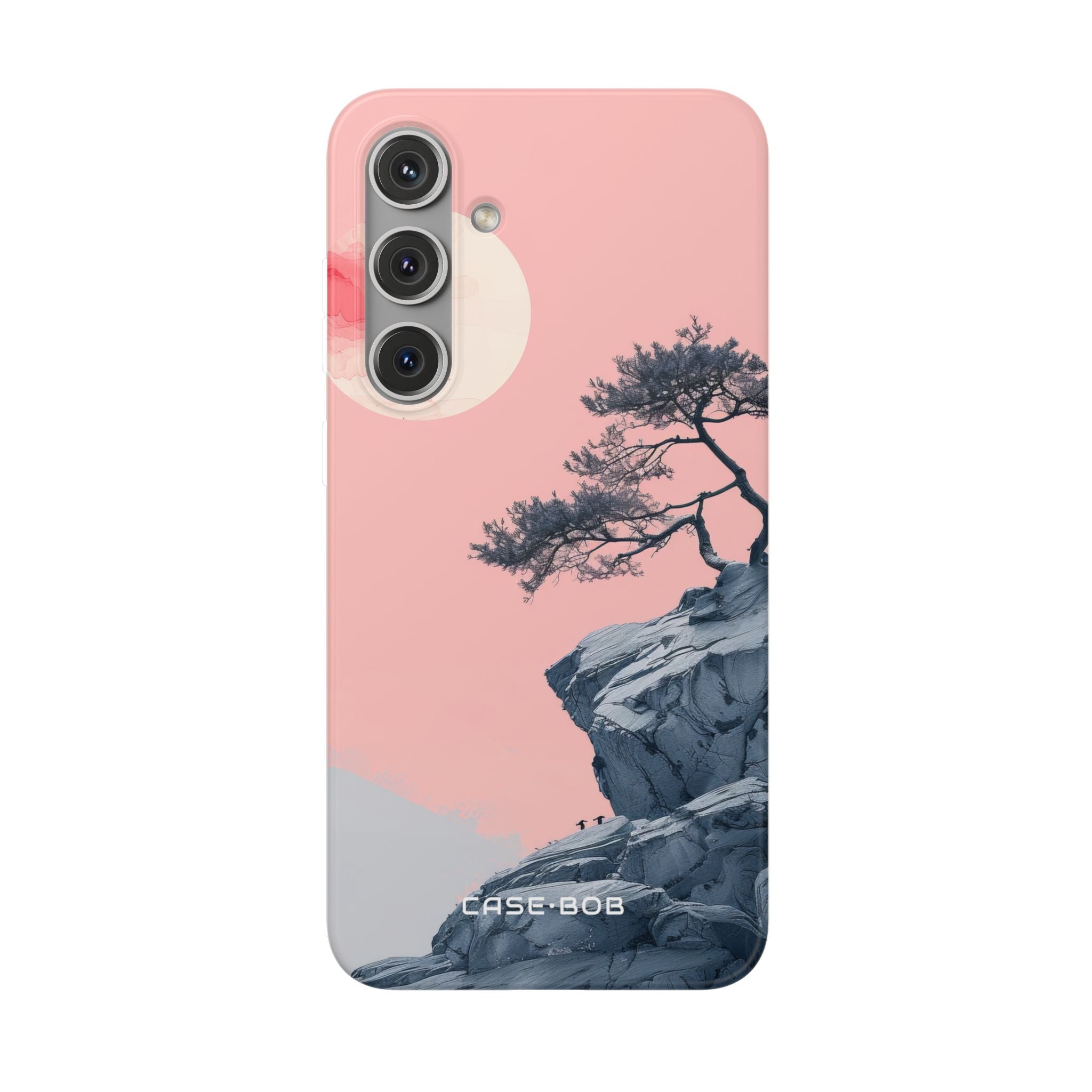 Crimson Moon Tree Samsung S24 Plus Case - Soft