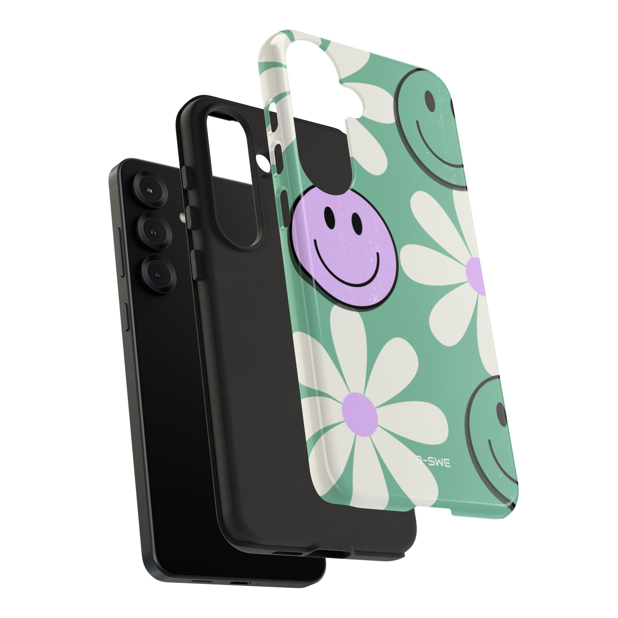 Playful Retro Blooms - Samsung Case