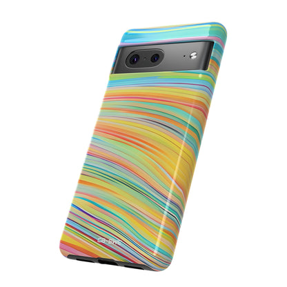 Vibrant Rhythmic Waves - Google Pixel Case