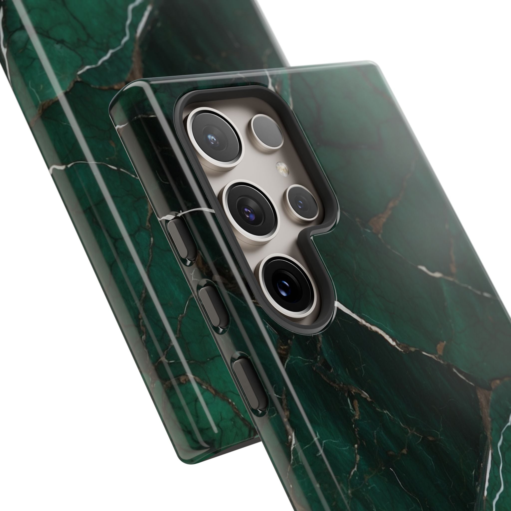 Emerald Veins Flow - Samsung Case