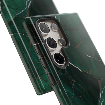 Emerald Veins Flow - Samsung Case