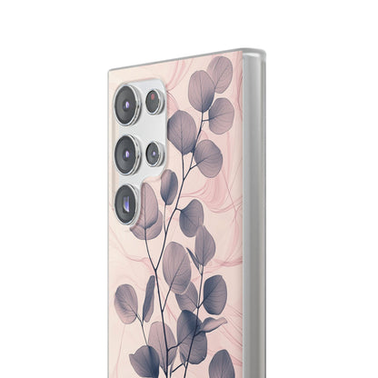 Veined Leaf Whisper Samsung S23 Ultra Case - Soft