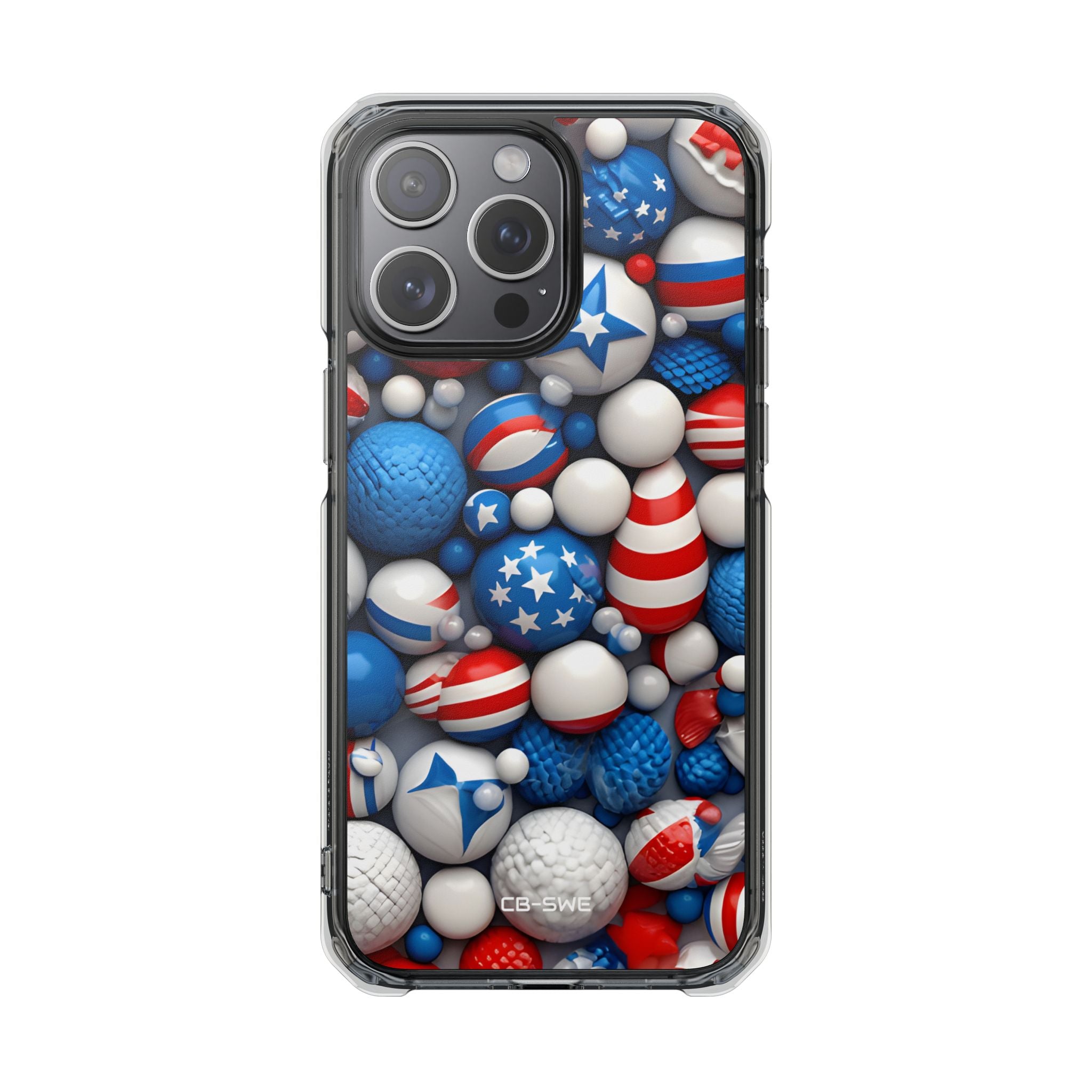 Festive Spheres Cluster iPhone Case - Impact