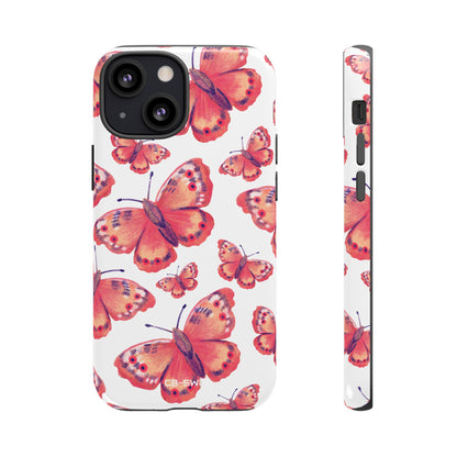 Vibrant Butterfly Dance - iPhone Case