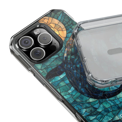 Whale Dives Upward iPhone Case - Impact