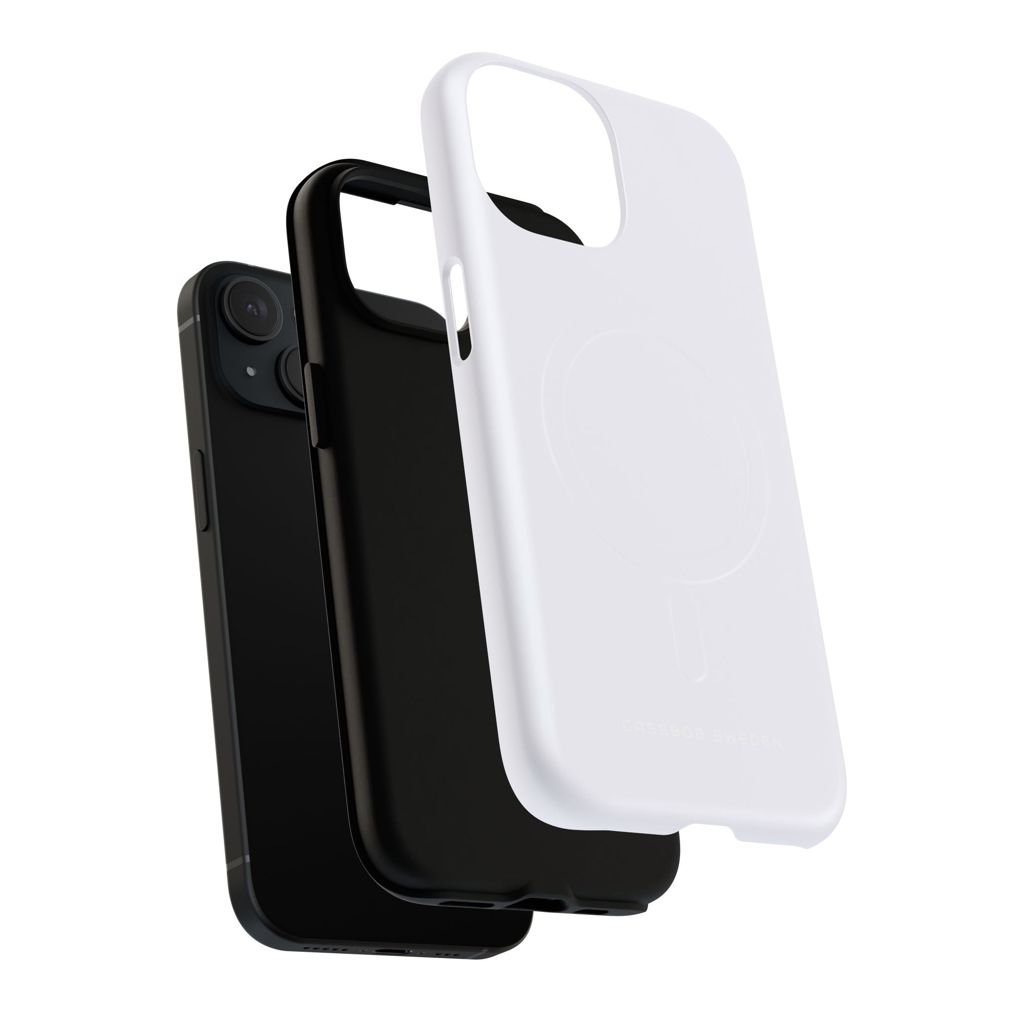 Ghost White iPhone 15 | Tough+ Phone Case