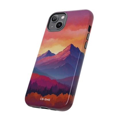 Mountain Peaks Rise - iPhone Case