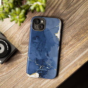 Timeless Blue Watercolor - Protective Phone Case