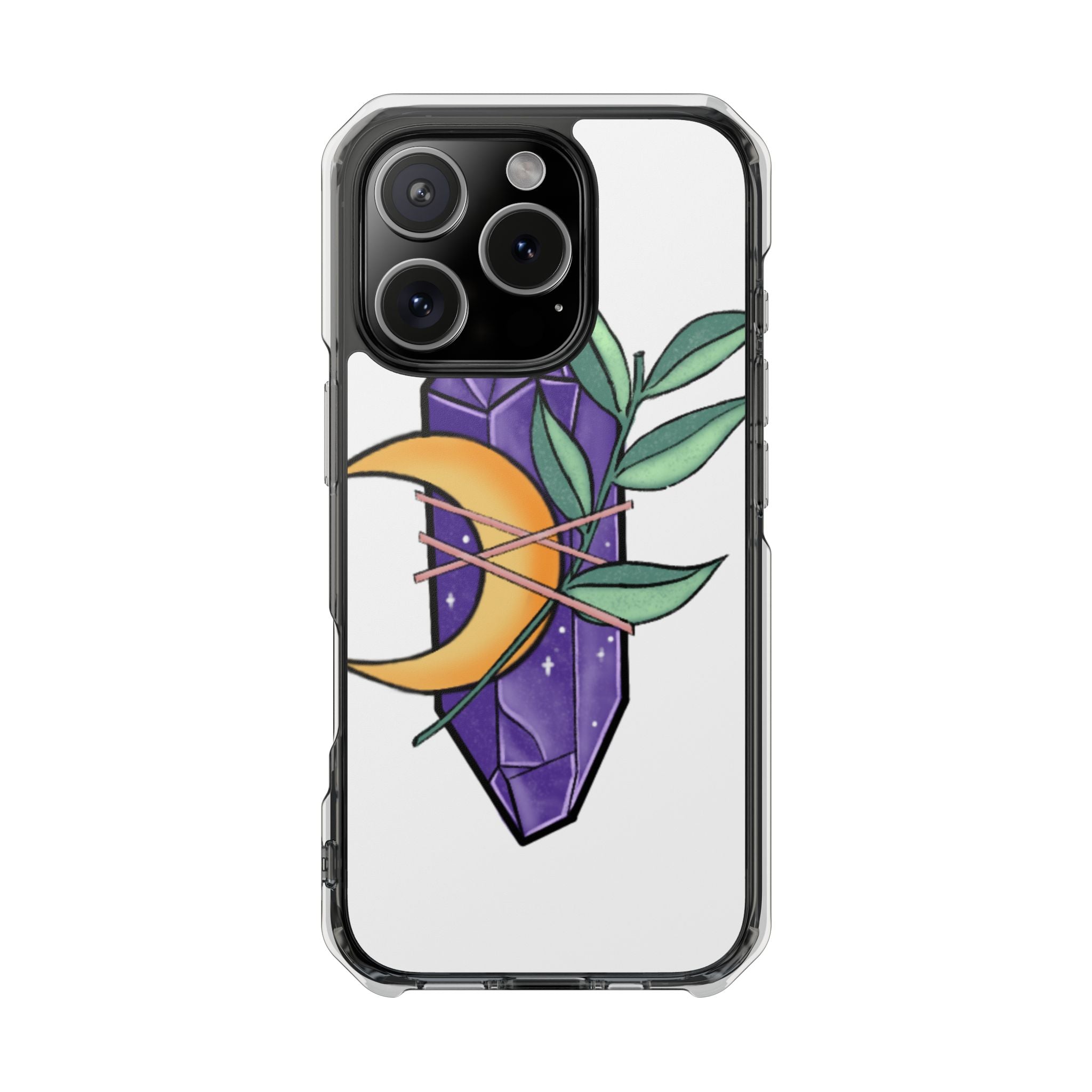 Mystical Moon Crystal iPhone Case - Impact