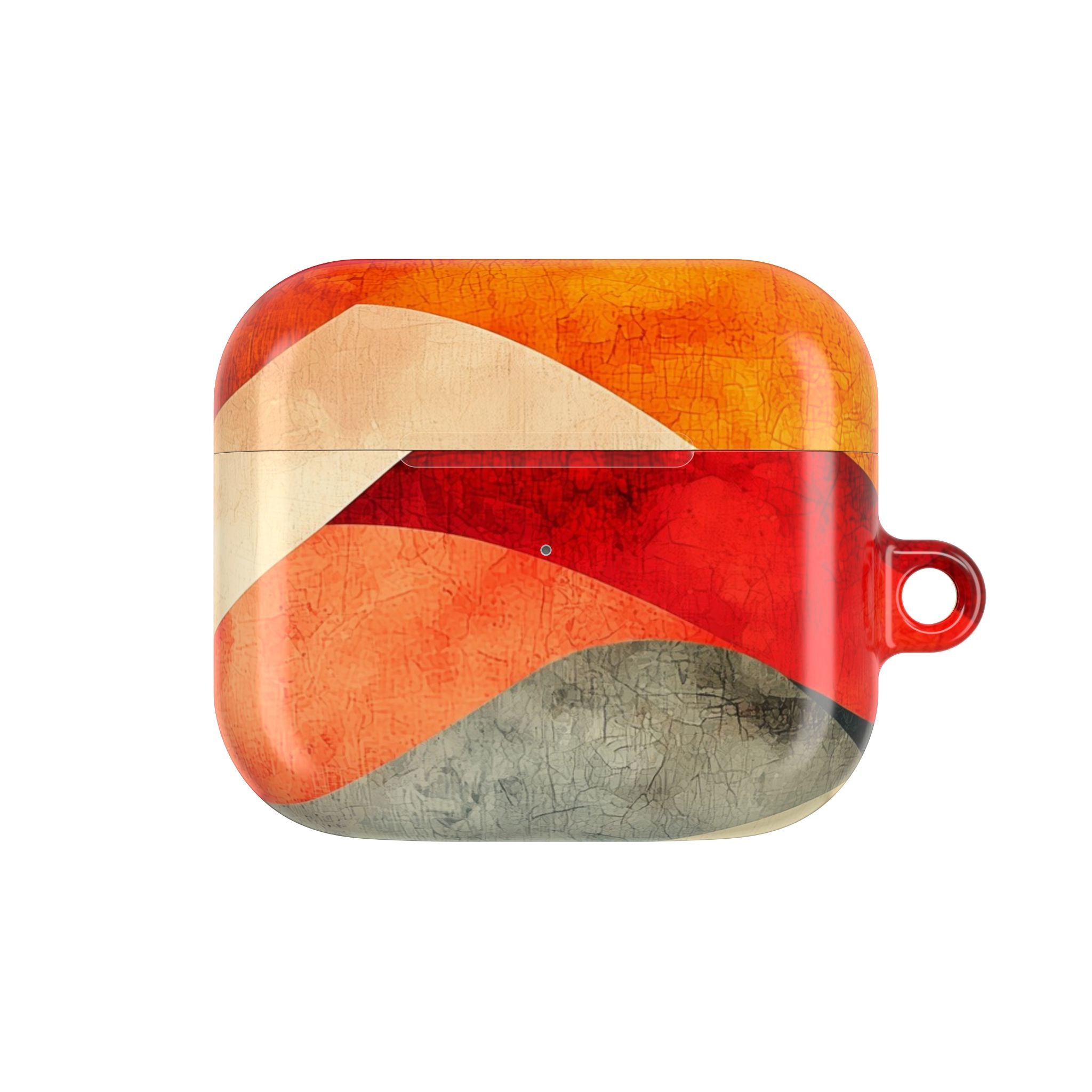 Crimson Ripples - AirPods Case