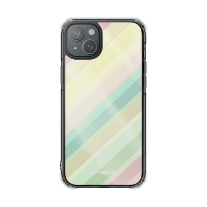 Pastel Color Pattern - Clear Impact Case for iPhone