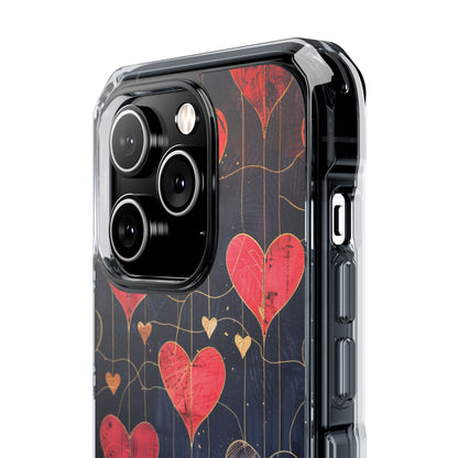 Gradient Heartflow Harmony iPhone 14 - Clear Impact Phone Case