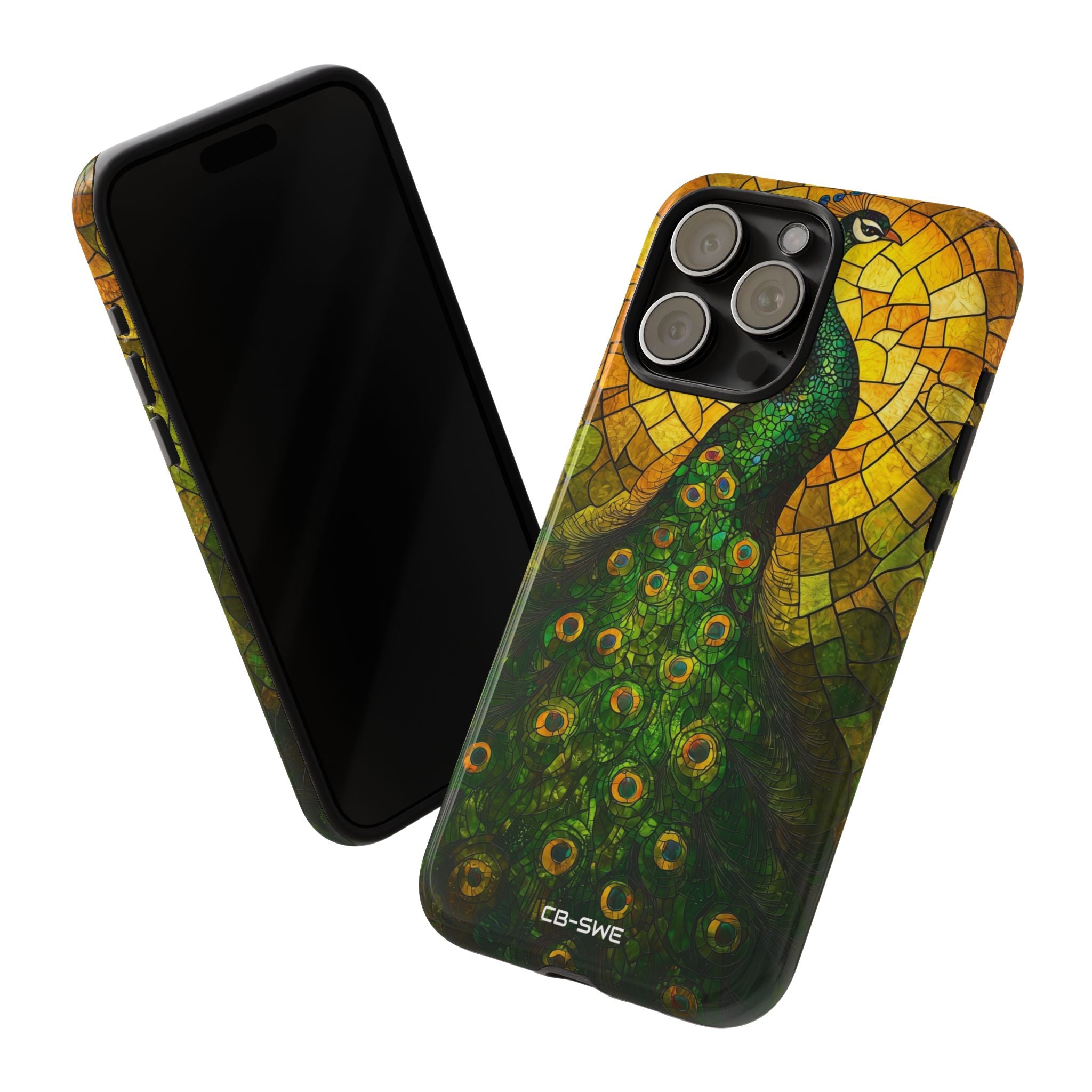 Peacock Spreads Light - iPhone Case